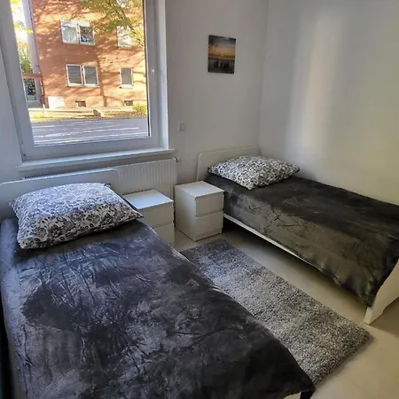 Monteurzimmer Mit Zwei Einzelnen Betten In Einer 3zi Mit Kuche Und Bad Osnabrueck
